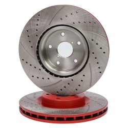 Brake Disc Set MASTER-SPORT 24013002031SE-SET-MS OE Ref 26300FE070 MASTER SPORT