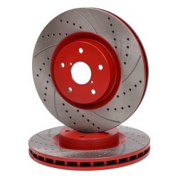 Brake Disc Set MASTER-SPORT 24013002031SE-SET-MS OE Ref 26300FE070 MASTER SPORT