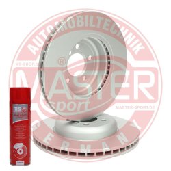 Brake Disc + Cleaner MASTER-SPORT 24013002181-SET-MSP OE Ref 34116775277 MASTER SPORT