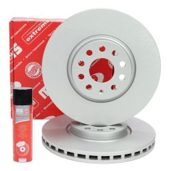 Brake Disc Set + Cleaner MASTER-SPORT 24013002201PR-SET-MSP OE Ref 5QF615301A MASTER SPORT