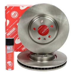 Brake Disc + Cleaner MASTER-SPORT 24013002211-SET-MSP OE Ref 8R0615301 MASTER SPORT