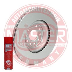 Brake Disc + Cleaner MASTER-SPORT 24013002251-PCS-MSP OE Ref 5Q0615301G MASTER SPORT