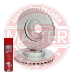 Brake Disc + Cleaner MASTER-SPORT 24013201011-SET-MSP OE Ref 2044210812 MASTER SPORT