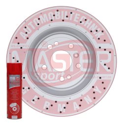 Brake Disc Set + Cleaner MASTER-SPORT 24013201791PR-PCS-MSP OE Ref 1664211012 MASTER SPORT