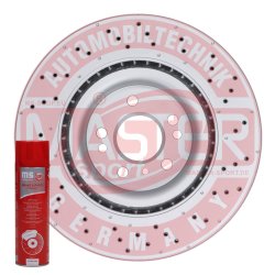 Brake Disc Set + Cleaner MASTER-SPORT 24013201791PR-PCS-MSP OE Ref 1664211012 MASTER SPORT