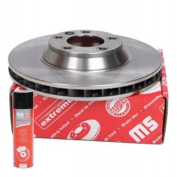 Right Brake Disc + Cleaner MASTER-SPORT 24013401241-PCS-MSP OE Ref 95535140250 MASTER SPORT