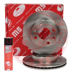 Brake Disc + Cleaner MASTER-SPORT 24112522501-SET-MSP OE Ref 6001539659 MASTER SPORT