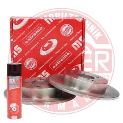 Brake Disc Set + Cleaner MASTER-SPORT 24112526621-SET-MSP OE Ref 5561171L00 MASTER SPORT