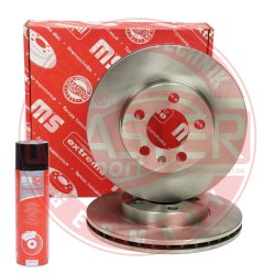 Brake Disc + Cleaner MASTER-SPORT 24112526630-SET-MSP OE Ref 2Q0615301G MASTER SPORT