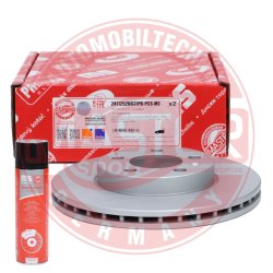 Brake Disc Set + Cleaner MASTER-SPORT 24112526631PR-PCS-MSP OE Ref 2Q0615301G MASTER SPORT