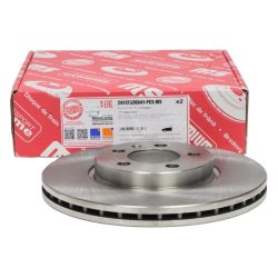 Brake Disc Set MASTER-SPORT 24112526641-PCS-MS OE Ref 2Q0615301H MASTER SPORT