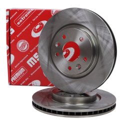 Brake Disc Set MASTER-SPORT 24112527271-SET-MS OE Ref 402064BA0A MASTER SPORT