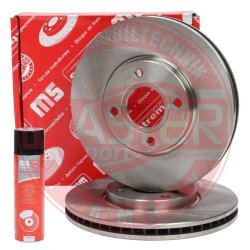 Brake Disc Set + Cleaner MASTER-SPORT 24112527771-SET-MSP OE Ref 1781236 MASTER SPORT