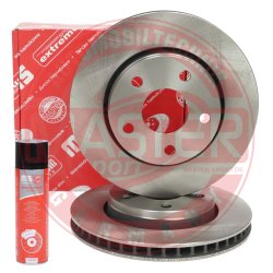 Brake Disc + Cleaner MASTER-SPORT 24112560371-SET-MSP OE Ref 52060137AB MASTER SPORT