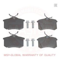 Brake Pad Set MASTER-SPORT K6028602 OE Ref JZW698451 MASTER SPORT