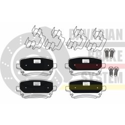 Brake Pad Set MASTER-SPORT K6028872 OE Ref 1K0698451B MASTER SPORT