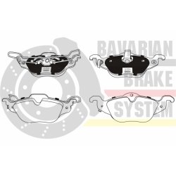 Brake Pad Set MASTER-SPORT K6071152 OE Ref 1605000 MASTER SPORT
