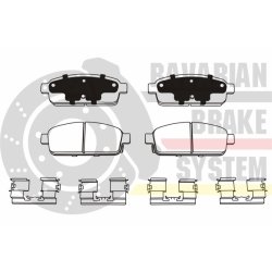 Brake Pad Set MASTER-SPORT K6072642 OE Ref 13300867 MASTER SPORT