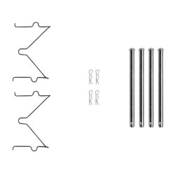 Brake Disc Pad Accessory Kit MINTEX MBA0040 MINTEX
