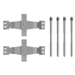 Brake Disc Pad Accessory Kit MINTEX MBA0122 MINTEX