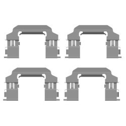 Brake Disc Pad Accessory Kit MINTEX MBA0138 MINTEX