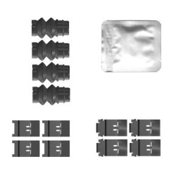 Brake Disc Pad Accessory Kit MINTEX MBA0152 MINTEX