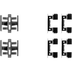 Brake Disc Pad Accessory Kit MINTEX MBA1022