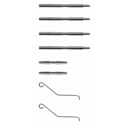 Brake Disc Pad Accessory Kit MINTEX MBA1044 MINTEX