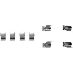 Brake Disc Pad Accessory Kit MINTEX MBA1060