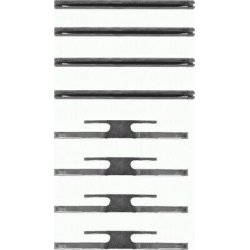 Brake Disc Pad Accessory Kit MINTEX MBA1072 MINTEX