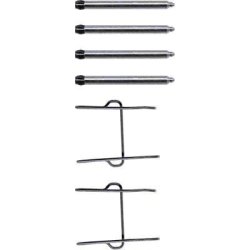 Brake Disc Pad Accessory Kit MINTEX MBA1081 MINTEX