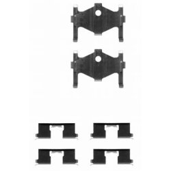 Brake Disc Pad Accessory Kit MINTEX MBA1185