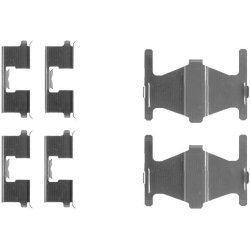 Brake Disc Pad Accessory Kit MINTEX MBA1204