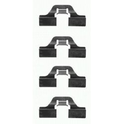 Brake Disc Pad Accessory Kit MINTEX MBA1211 OE Ref 1J0615231 MINTEX