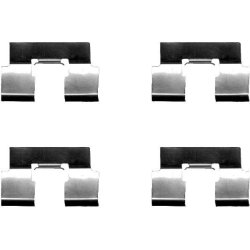 Brake Disc Pad Accessory Kit MINTEX MBA1214 MINTEX