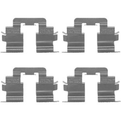 Brake Disc Pad Accessory Kit MINTEX MBA1215 MINTEX