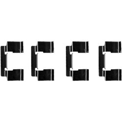 Brake Disc Pad Accessory Kit MINTEX MBA1235