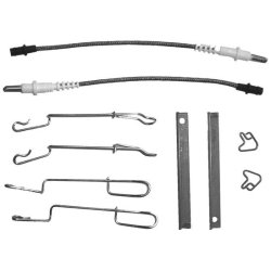 Brake Disc Pad Accessory Kit MINTEX MBA1280 OE Ref A0004200402 MINTEX