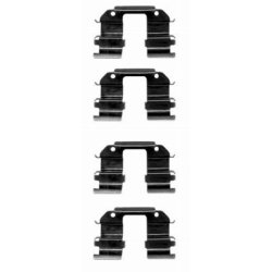Brake Disc Pad Accessory Kit MINTEX MBA1285 MINTEX