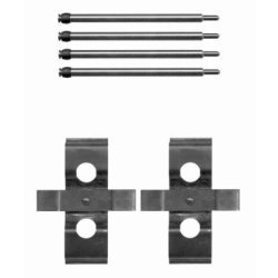Brake Disc Pad Accessory Kit MINTEX MBA1611 MINTEX