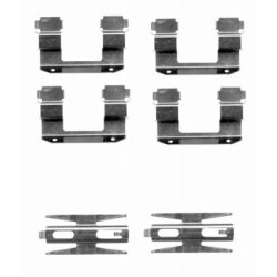 Brake Disc Pad Accessory Kit MINTEX MBA1618