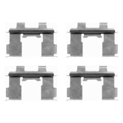 Brake Disc Pad Accessory Kit MINTEX MBA1630