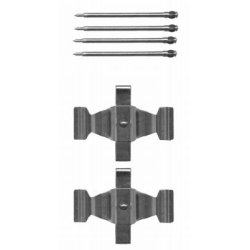 Brake Disc Pad Accessory Kit MINTEX MBA1636