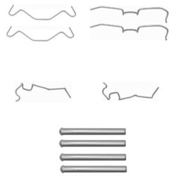 Brake Disc Pad Accessory Kit MINTEX MBA1650