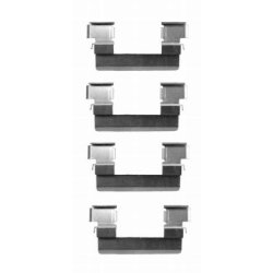 Brake Disc Pad Accessory Kit MINTEX MBA1655