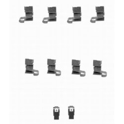 Brake Disc Pad Accessory Kit MINTEX MBA1671 OE Ref 5523560B00 MINTEX