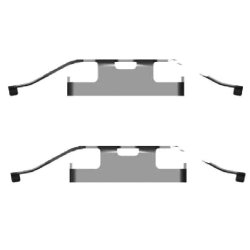 Brake Caliper Accessory Kit MINTEX MBA1682 OE Ref 7L6615295