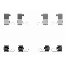 Brake Disc Pad Accessory Kit MINTEX MBA1699 OE Ref 0494833010