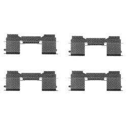 Brake Disc Pad Accessory Kit MINTEX MBA1729 OE Ref 71770033 MINTEX
