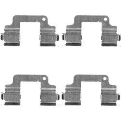 Brake Disc Pad Accessory Kit MINTEX MBA1740 MINTEX